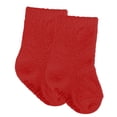 thumbnail image 2 of Spencer Baby Toddler Socks with Grippers Non Slip Ankle Crew Socks Kids Boys Girls Warm Thick Fuzzy Socks for Infants 0-36 Months "Red", 2 of 8