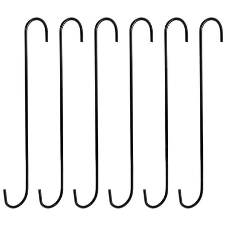 

zhuxiali 6pcs Garden Hanging Brackets Hooks Bird Feeders Lights Flower Pot Hooks