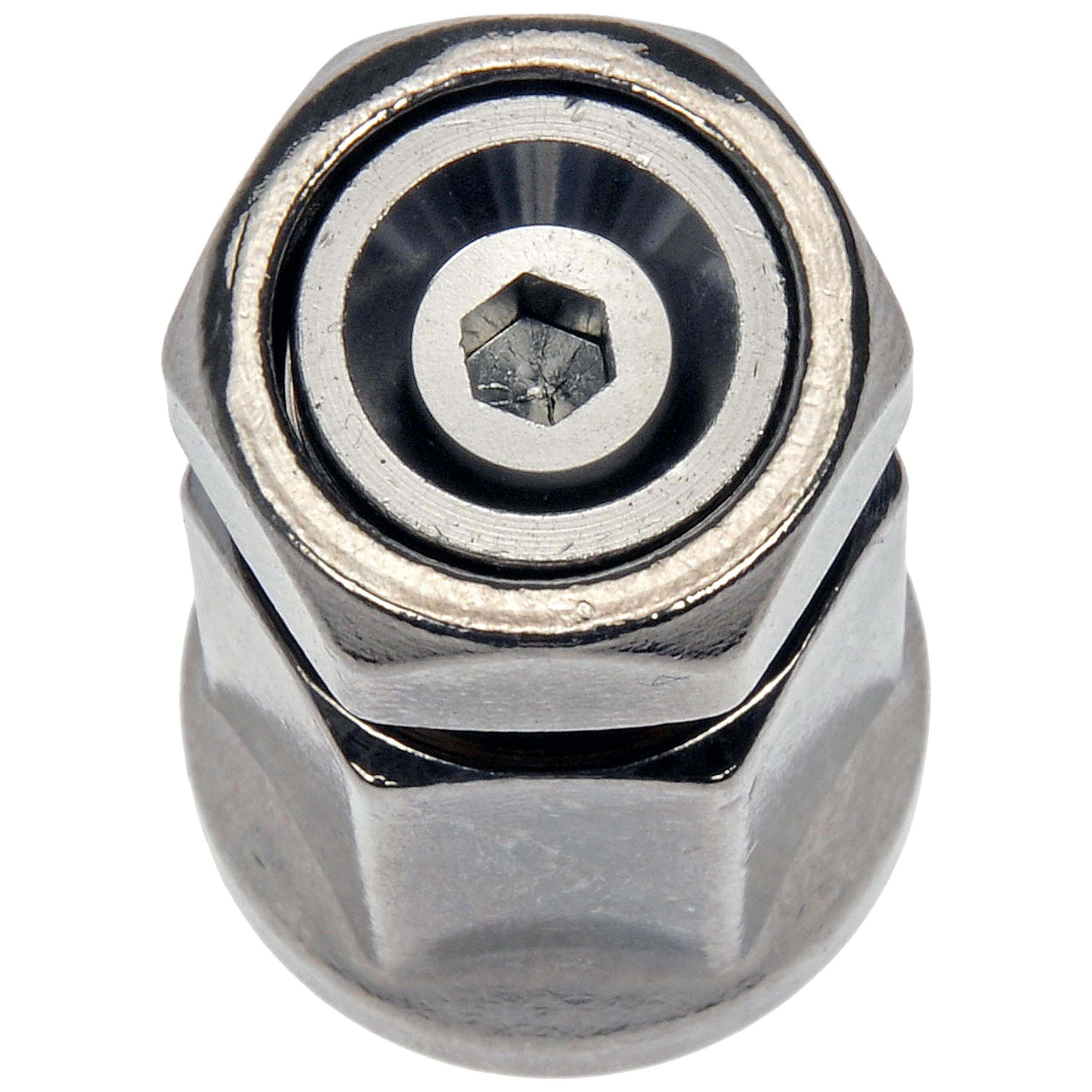 Dorman 712-245M Wheel Lug Nut for Specific Models, Hyper Silver (Pack of 20)