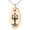 Rose, variant on Stainless Steel Poseidon Greek God of Sea Engraved Small Oval Charm Pendant Necklace