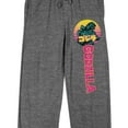 thumbnail image 2 of Godzilla Classic Men's Heather Gray Sleep Pajama Pants-XS, 2 of 7