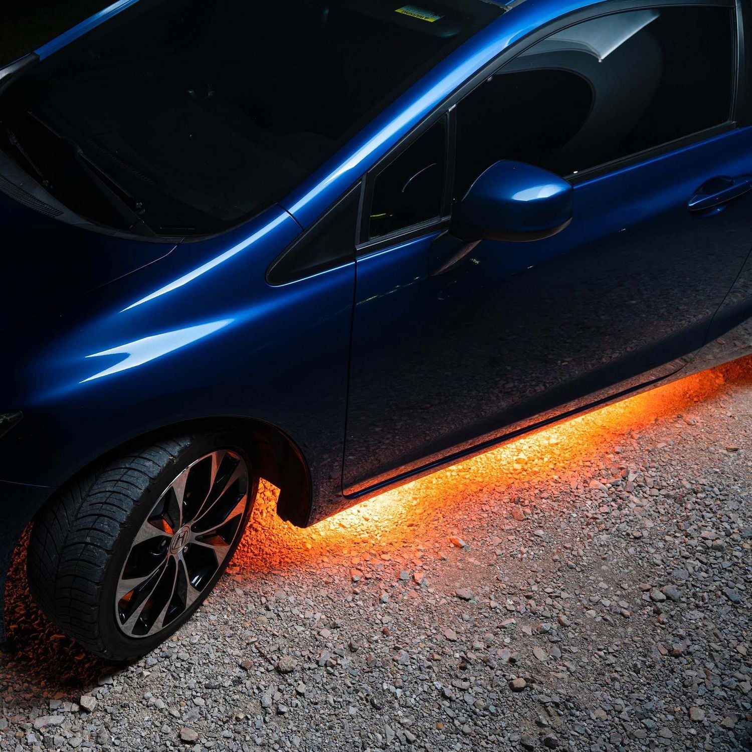 DELCommande - Extérieur Kit de bande LED couleur personnalisée complète