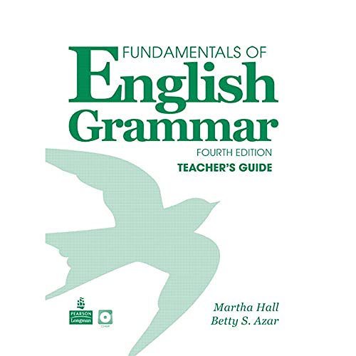 Pre-Owned Fundamentals of English Grammar Teacher's Guide with PowerPoint CD-ROM, Fourth Edition (Paperback) 0131383345 9780131383340