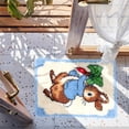 thumbnail image 3 of Inteprter Kit para hacer alfombras, diseño de animales modernos de dibujos animados bonitos, Rectangular DIY, juego de de lengüeta para Decoración del hogar, 3 of 6