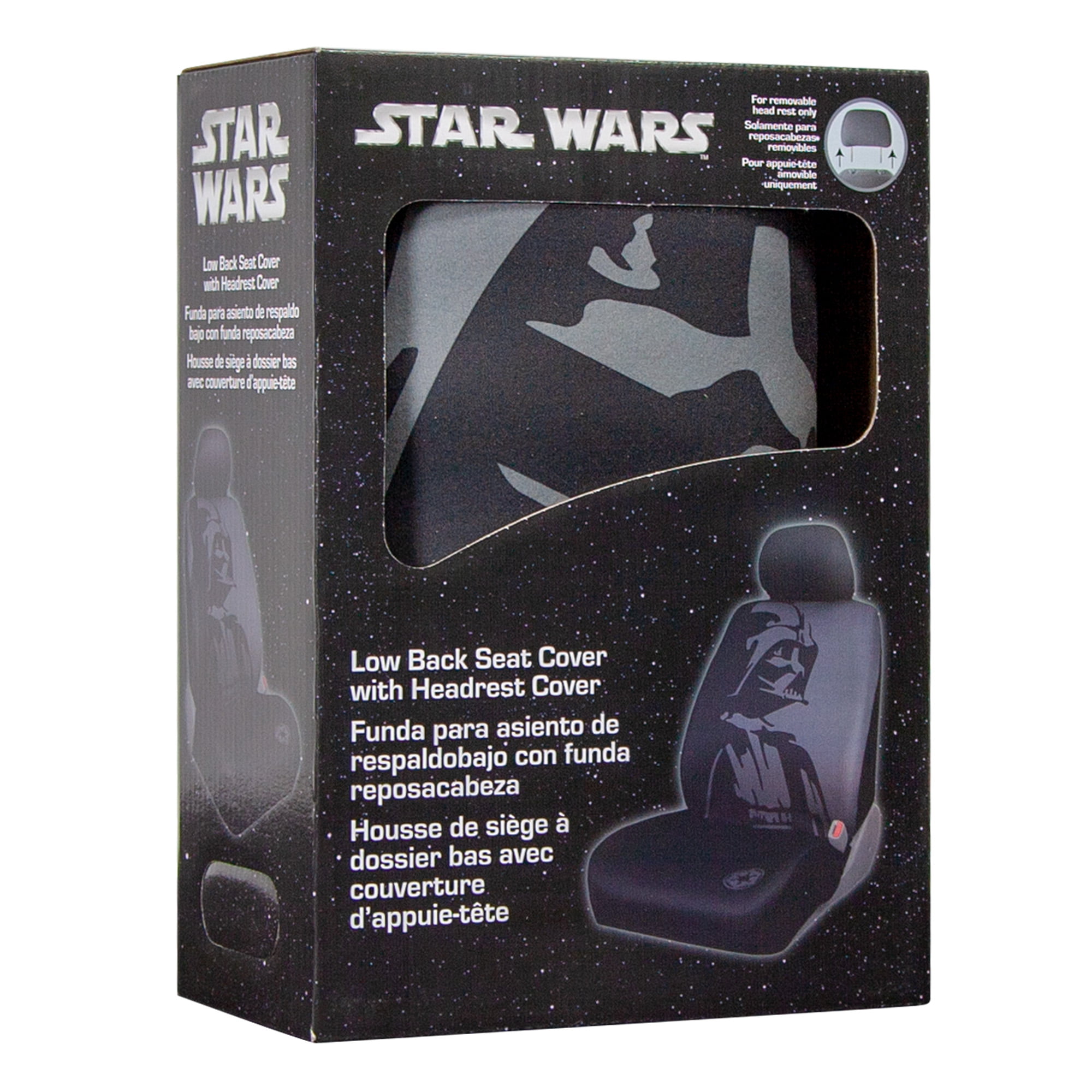 Star Wars Low Back Seat Cover with Head Rest Cover