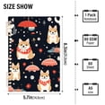 thumbnail image 3 of Dogs Umbrellas Flowers Ring Binder Notebook Journey Note Diary College Ruled Spiral Notebook Study Loose Leaf Paper A5 60 Pages, 3 of 8
