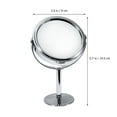 thumbnail image 3 of Shisuyan Double Sided Magnifying Makeup Table Mirror Round Rotary Desk Mirror, 3 of 9