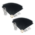 thumbnail image 7 of OIUR Squirrel Baffle for Birds Feeder Pole Universal Squirrel Guard with Spring 19-Inch Squirrel Barrier Stops Squirrels for Shepherd's Hook Birds Houses, 7 of 7