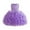 Girls Dresses Purple, variant on Girls Tutu-Dresses Size 2-8 Toddlers Kids Cute Sleeveless Crewneck Solid A-Line High Waisted Bowknot Layered Flower Girl Prom Dress