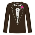 thumbnail image 4 of Blusas y camisas de manga larga y cuello redondo, camisetas casuales de moda para hombre, camisetas deportivas con estampado navideño, camisetas de manga larga, blusas de manga larga y cuello redondo,, 4 of 4