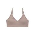 thumbnail image 5 of No Boundaries Women's Seamless Ribbed Triangle Bralette, Sizes XS-XXXL, 5 of 11