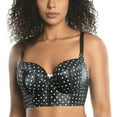 thumbnail image 2 of PARFAIT Women's Charlotte Longline Bra - Black Dot - 32K, 2 of 7