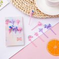 thumbnail image 3 of Selecciones de comida para niños – 24 piezas de selecciones de comida Bento de unicornio para decoración de almuerzo para niños pequeños – Selecciones de comida de plástico decorativas de animales li, 3 of 5