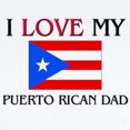 thumbnail image 2 of CafePress - I Love My Puerto Rican Dad Infant Bodysuit - Baby Light Bodysuit, Size Newborn - 24 Months, 2 of 4