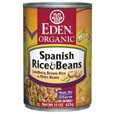 Eden Spanish Rice & Beans, Organic, 15 Ounce (Pack of 6)