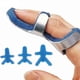 thumbnail image 1 of Férula médica para dedos, corrector de postura, banda protectora de aluminio, 1 of 5