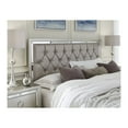 thumbnail image 4 of Global Furniture USA Riley Silver Tufted Wooden King Bed, 4 of 4