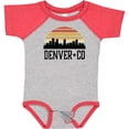 thumbnail image 3 of Inktastic Denver Colorado Skyline Vintage Boys or Girls Baby Bodysuit, 3 of 5