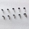 thumbnail image 4 of 50 Pcs/Ensemble Guides de Canne à Pêche Résistants à l'Usure Pratiques Multi-Tailles Design Résistant aux Enchevêtrements Embouts de Canne à Pêche pour Pêcheurs, 4 of 7