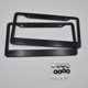 thumbnail image 2 of Kenally Marco para matrícula de coche de acero inoxidable, 2 uds., soporte Universal para matrícula de vehículo negro, soporte para marco Vehículos, repuestos y accesorios Mis, 2 of 6
