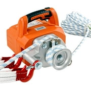 SuperHandy Electric Capstan Winch - 48V 2Ah Li-Ion Battery, Up to 2000lbs