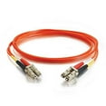 thumbnail image 2 of C2G 9m LC-LC 50/125 OM2 Duplex Multimode PVC Fiber Optic Cable - Orange - patch cable - 30 ft - orange, 2 of 2