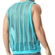 thumbnail image 2 of Camiseta sin mangas de rejilla para hombre Camisetas sin mangas transparentes, 2 of 3