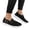 Black, variant on Men's Summer Leather Sandals Breathable Outdoor Hiking, Mountain Climbing, and Stream Trekking Shoes with Cushioned Insole and Durable Rubber Sole for Large Feet