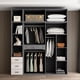 thumbnail image 5 of Modern minimalist light luxury high-gloss wardrobe bedroom swing door Nordic large wardrobe locker glass door wardrobe My Lux Decor Round, 5 of 12