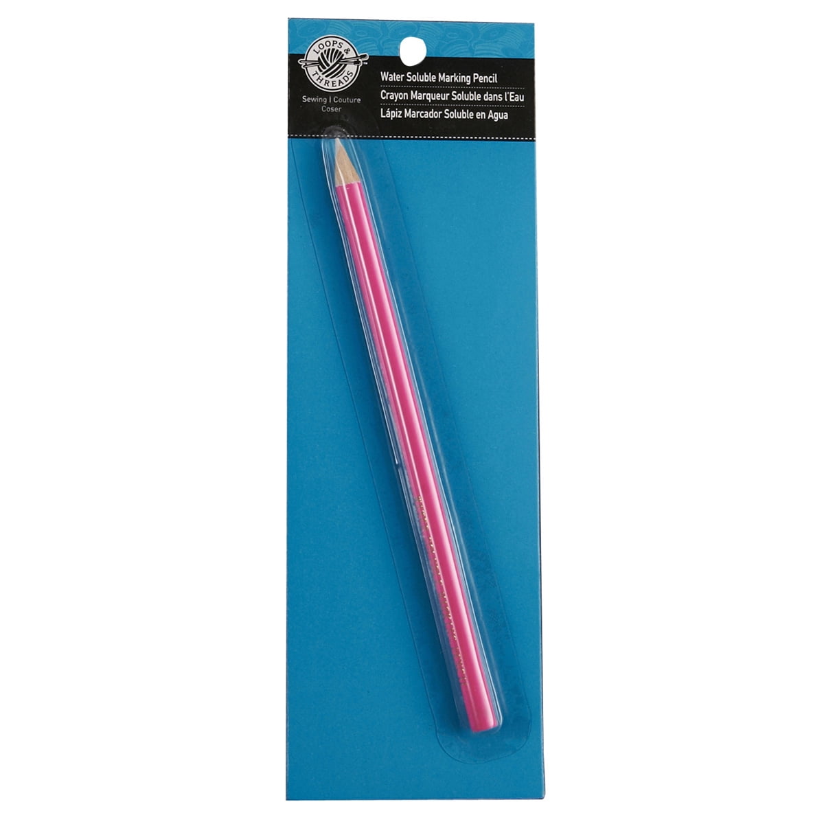 Loops & Threads Water Soluble Marking Pencil, 12 Pack
