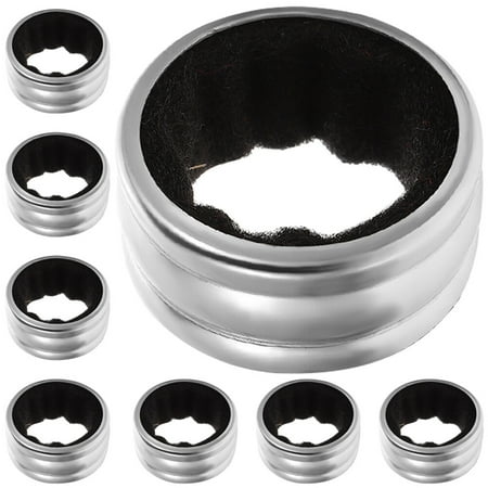 

NUOLUX 8Pcs Wine Bottle Collars Wine Drip Ring Leakage-proof Wine Bottle Collar Wine Drip Stopper