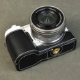 thumbnail image 1 of GadgetCom Camera Half Case Compatible with Sony Alpha ZV-E10 ZVE10 , Anti-Slip PU Leather Shell Protective Cover, 1 of 4