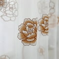 Clearance Barhoo Blackout Curtains 1 X Peony Curtain, Window Panel