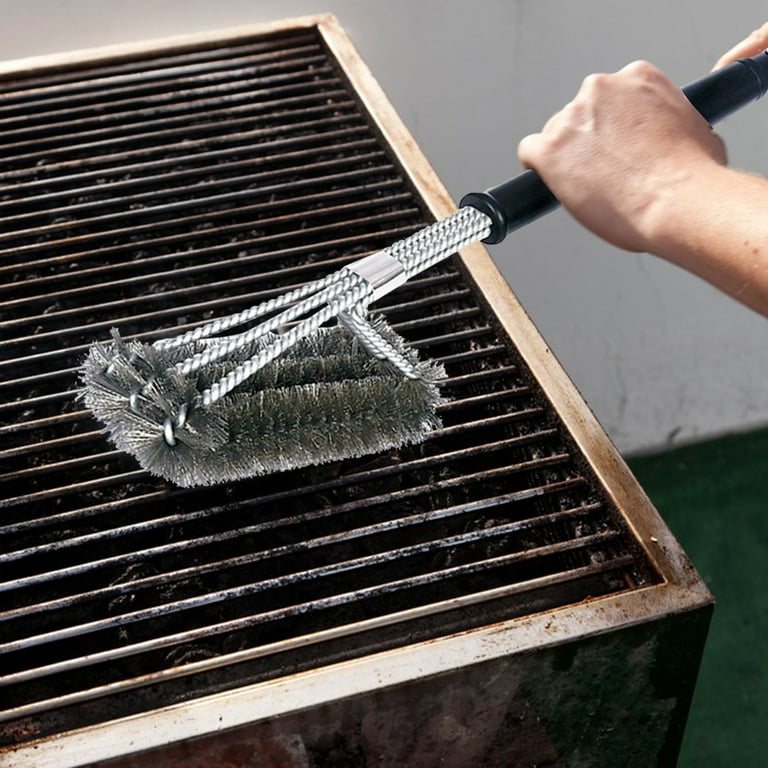 Bbq Grill Barbecue Kit Cleaning Brush