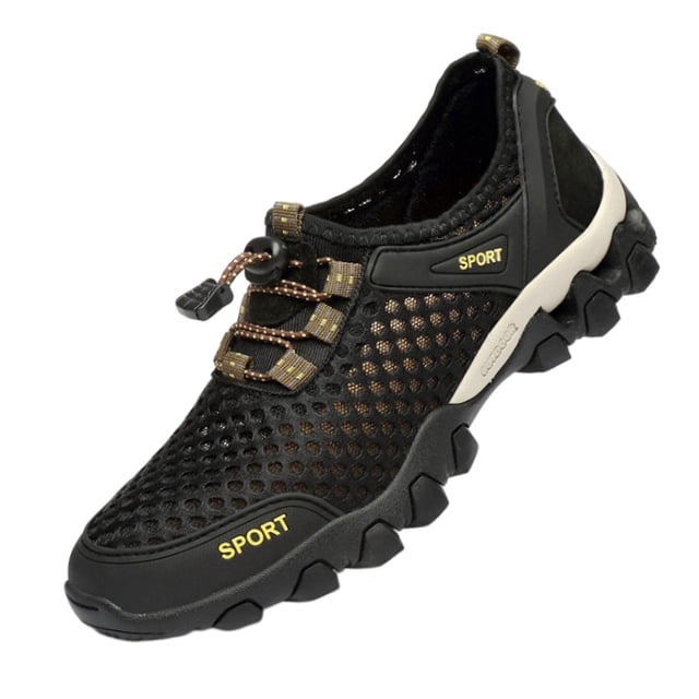 Zapatillas de deporte para hombre, informales, ligeras, para exteriores, para correr, deporte, tenis Negro Fernando Zapatillas de deporte para hombre