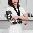 thumbnail image 4 of Adjustable Hinged Elbow Brace With Strap, Aluminium Alloy Support Brace For Customized Support, For Post Op Arm Injury Recovery, 4 of 8