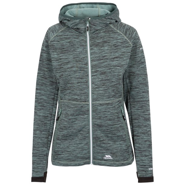 Trespass - Forro Polar Appeal Jaspeada para Mujer (Cerceta Neblina)