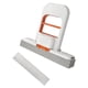 thumbnail image 5 of Mini trapeador portátil de mano, altamente absorbente, con esponja que ahorra espacio Blanco Naranja, 5 of 8