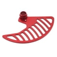 thumbnail image 2 of Red Front Brake Rotor Guard Caliper Mount for Surron Ultra Bee Electric Bike, 2 of 5