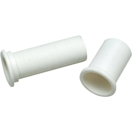 Urostomy Drain Tube Adapter - Seachoice Plastic Splashwell Drain Tube Adjusts from 2