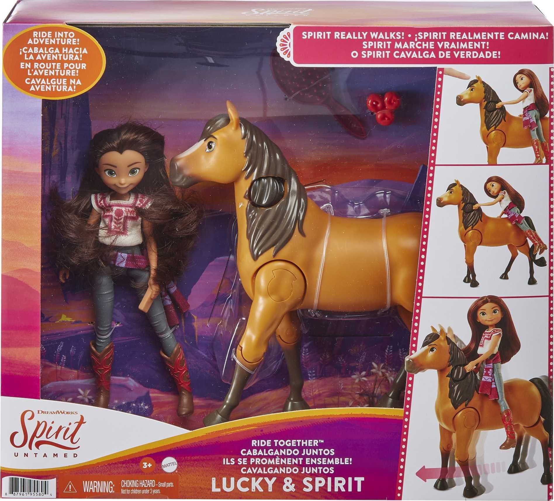 Spirit riding free sales walking spirit and lucky