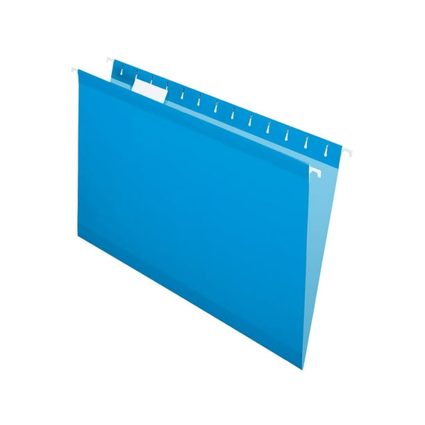 Fólder colgante Pendaflex Tamaño oficio Color azul 4153 1/5 BLU c/25pz