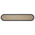 thumbnail image 3 of VHC Brands Braided Cotton Table Runner 12x60, Cotton Dining Room, Kitchen Table Runner, Jute Style, Farmhouse, Stenciled, My Country Collection, Rectangle 12x60, Stars, Navy, 3 of 3