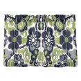 thumbnail image 7 of Yayeee Kitchen Curtains Tier Pair Light Filtering 27"x36" Rod Pocket Short Cafe Window Panel, Retro Floral Pattern, 7 of 7