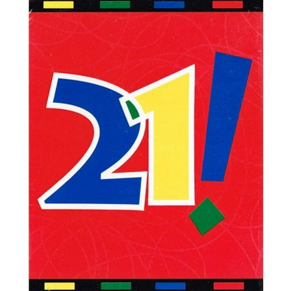 Various '21st Birthday Party' Invitations, 8 Count