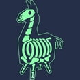 thumbnail image 2 of Men's Fortnite Victory Llama X-Ray  Graphic Tee Navy Blue Heather Large, 2 of 4
