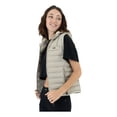 thumbnail image 5 of Chaleco Acolchado Impermeable HikePath para Mujer Beige Talla Extra Grande, 5 of 5