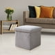 thumbnail image 1 of Xihbxyly Taburete de Almacenamiento, Elegante Organizador de Tela, Asiento Plegable, Diseño Duradero con Asa Reforzada, Solución Ligera para Movilidad, Ideal para Oficina En Casa o Dormitorio, Materi, 1 of 4