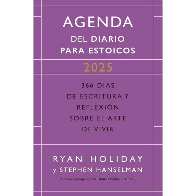Agenda Del Diario Para Estoicos Edición Limitada 2025 Blanco