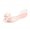 Khaki, variant on Penkiiy Women Summer Open Toe Jelly Slip On Shoes Big Floral Fish Mouth Beach Sandals